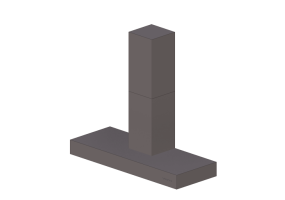 3D Haushaltger&auml;te - Wandmontierte Dunstabzugshaube aus Edelstahl - Falmec - Line