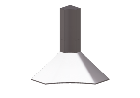 Electrom&eacute;nagers 3D - Hotte &agrave; angle en acier inox &ndash; Falmec - Elios