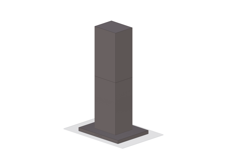 Electrodomésticos 3D - Campana de extracción de isla de... Electrodomésticos 3D - Campana de extracción de isla de...