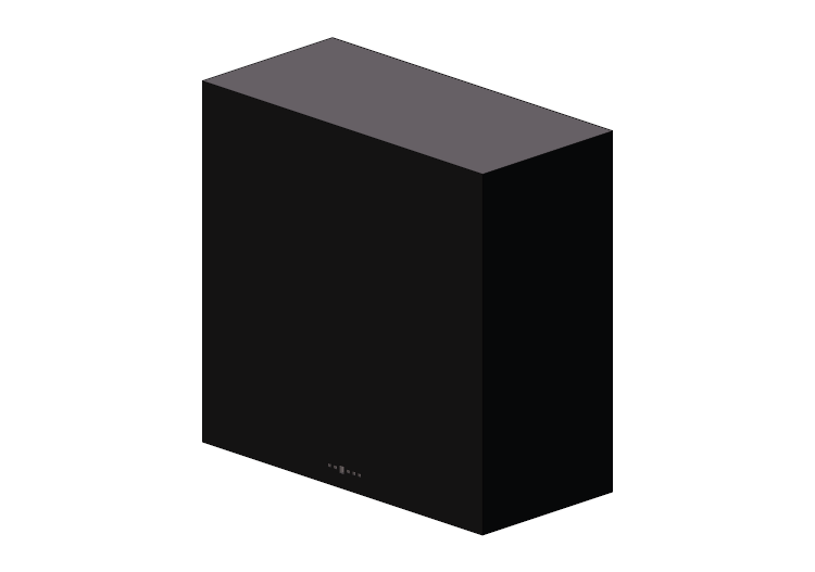 Electrodomésticos 3D - Campana de extracción de pared de... Electrodomésticos 3D - Campana de extracción de pared de...