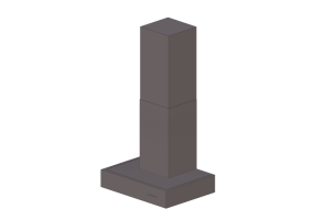Electrodom&eacute;sticos 3D - Campana de extracci&oacute;n de pared de acero &ndash; Falmec - line