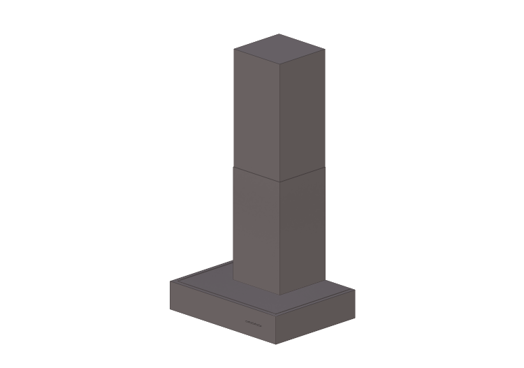 Electrodomésticos 3D - Campana de extracción de pared de... Electrodomésticos 3D - Campana de extracción de pared de...