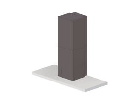 Electrom&eacute;nagers 3D - Hotte murale en acier &ndash; Falmec - Lux