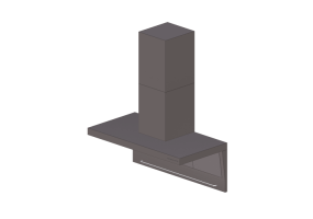 Electrodom&eacute;sticos 3D - Campana de extracci&oacute;n de pared de acero &ndash; Falmec - Master