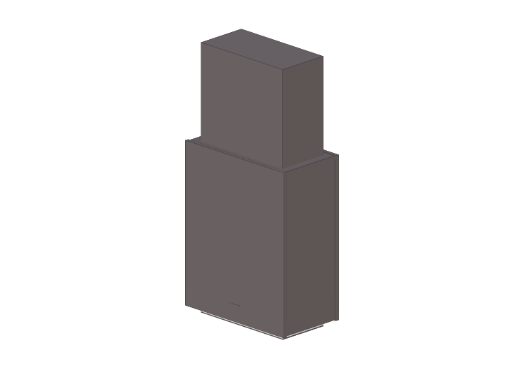 3D Haushaltgeräte - Wandmontiere Dunstabzugshaube aus Stahl... 3D Haushaltgeräte - Wandmontiere Dunstabzugshaube aus Stahl...