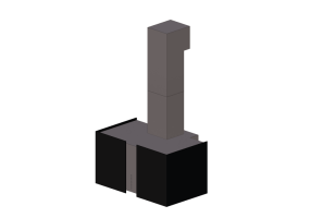 Electrom&eacute;nagers 3D - Hotte ilot en acier inox &ndash; Falmec - Mirabilia