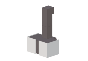 3D Haushaltgeräte - Insel-Dunstabzugshaube aus Edelstahl - Falmec - Mirabilia