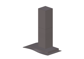 Electrom&eacute;nagers 3D - Hotte murale en acier inox &ndash; Falmec - Onda