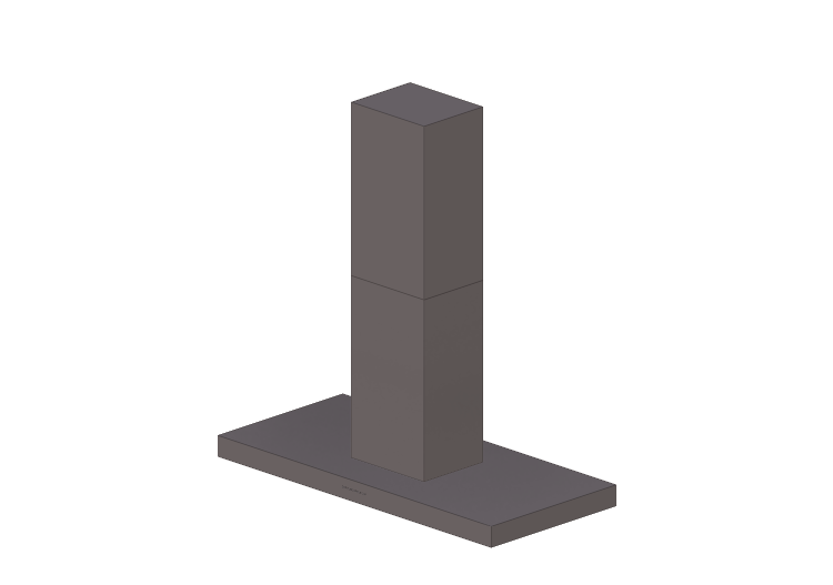 3D Haushaltgeräte - Insel-Dunstabzugshaube aus Edelstahl -... 3D Haushaltgeräte - Insel-Dunstabzugshaube aus Edelstahl -...