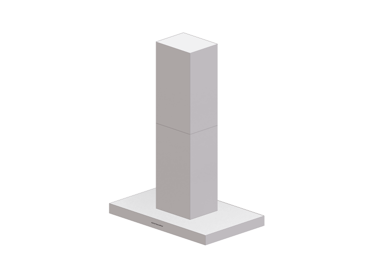 3D Haushaltgeräte - Insel-Dunstabzugshaube aus Edelstahl -... 3D Haushaltgeräte - Insel-Dunstabzugshaube aus Edelstahl -...