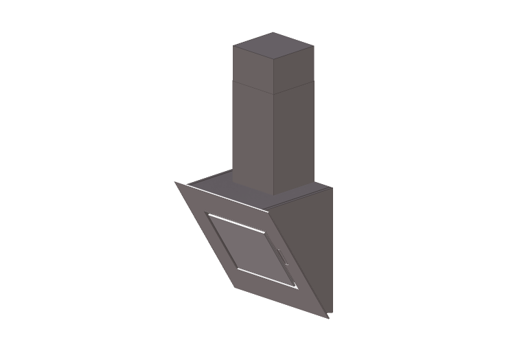Electrodomésticos 3D - Campana de extracción de pared de... Electrodomésticos 3D - Campana de extracción de pared de...