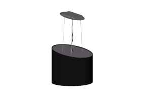 Elettrodomestici 3D - Cappa a isola in acciaio inox &ndash; Falmec - Spring