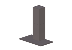 Electrom&eacute;nagers 3D - Hotte murale en acier inox &ndash; Falmec - Stealth