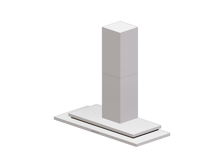Electrodomésticos 3D - Campana de extracción de pared de... Electrodomésticos 3D - Campana de extracción de pared de...