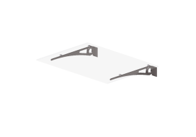Acess&oacute;rios 3D - Toldo para porta - Faraone - Clock4