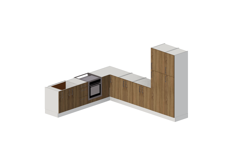 Cozinhas 3D - Cozinha com eletrodomésticos - Finsa - Finsa Cozinhas 3D - Cozinha com eletrodomésticos - Finsa - Finsa