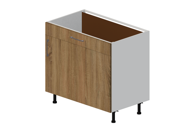 Basi 3D - Base lavello in legno laccato - Finsa - Finsa Basi 3D - Base lavello in legno laccato - Finsa - Finsa