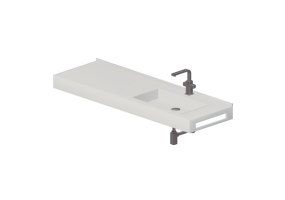 Lavabi 3D - Lavabo Bagno 1510x480mm - Fiora - FPCII21DX