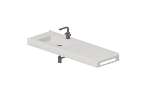 Lavabos 3D - Lavabo Ba&ntilde;o 1510x480mm - Fiora - FPCII21SX