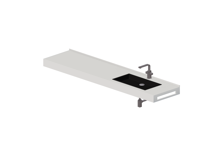 Pias 3D - Cuba de embutir 2010x480mm - Fiora - FLCS2ADX -... Pias 3D - Cuba de embutir 2010x480mm - Fiora - FLCS2ADX -...