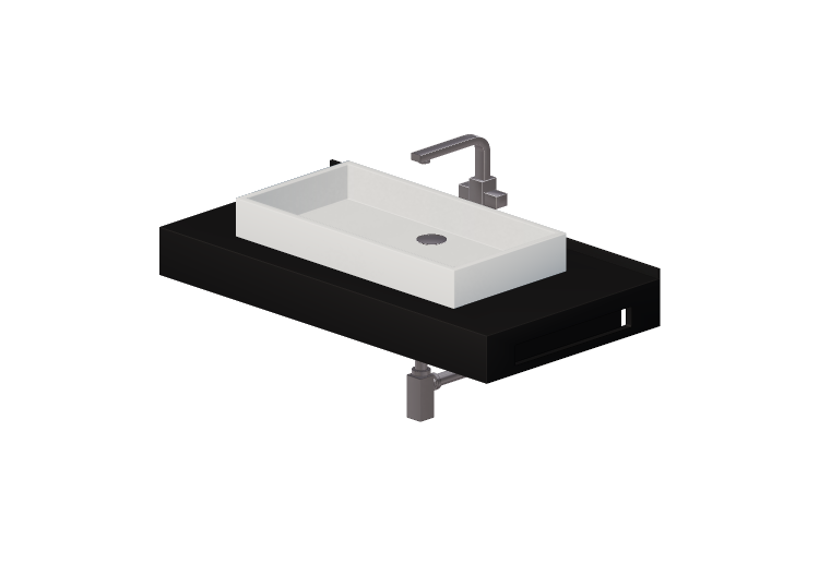 Pias 3D - Cuba de apoio 710x480mm - Fiora - FPCI0B - Fiora Pias 3D - Cuba de apoio 710x480mm - Fiora - FPCI0B - Fiora
