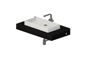 Lavabos 3D - Lavabo Ba&ntilde;o sobrepuesto 710x480mm - Fiora - FPCI0B