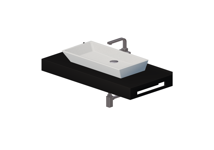 Pias 3D - Cuba de apoio 1010x480mm - Fiora - FPCI2C - Fiora Pias 3D - Cuba de apoio 1010x480mm - Fiora - FPCI2C - Fiora