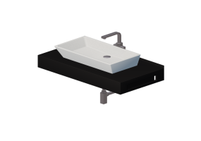 Lavabos 3D - Lavabo Ba&ntilde;o sobrepuesto 710x480mm - Fiora - FPCI0C