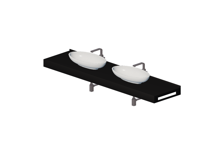 3D Waschbecken - Badezimmer Aufsatzwaschbecken 2010x480mm -... 3D Waschbecken - Badezimmer Aufsatzwaschbecken 2010x480mm -...