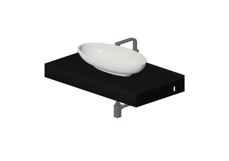 Lavabos 3D - Lavabo Baño sobrepuesto 710x480mm - Fiora -... Lavabos 3D - Lavabo Baño sobrepuesto 710x480mm - Fiora -...