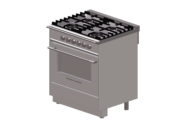Cuisine 3D - Cuisine à gaz - Fisher & Paykel - OR30SCG4W1-... Cuisine 3D - Cuisine à gaz - Fisher & Paykel - OR30SCG4W1-...