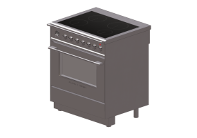 Cocinas 3D - Cocina a inducci&oacute;n - Fisher & Paykel - OR30SCI6X1 - CA US