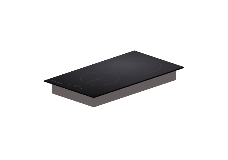 Electrodomésticos 3D - Placa de cocina a inducción - Fisher... Electrodomésticos 3D - Placa de cocina a inducción - Fisher...