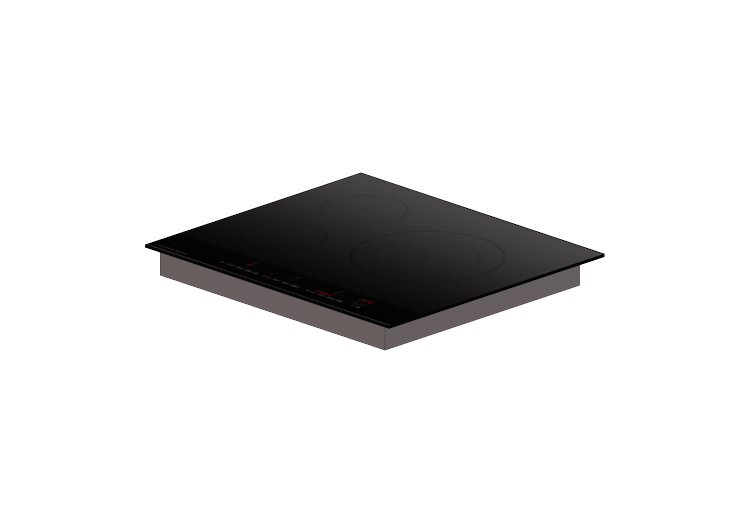 Elettrodomestici 3D - Piano cottura a induzione - Fisher &... Elettrodomestici 3D - Piano cottura a induzione - Fisher &...