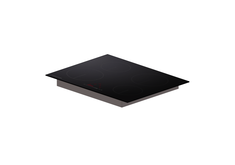 Electroménagers 3D - Table de cuisson à induction - Fisher... Electroménagers 3D - Table de cuisson à induction - Fisher...