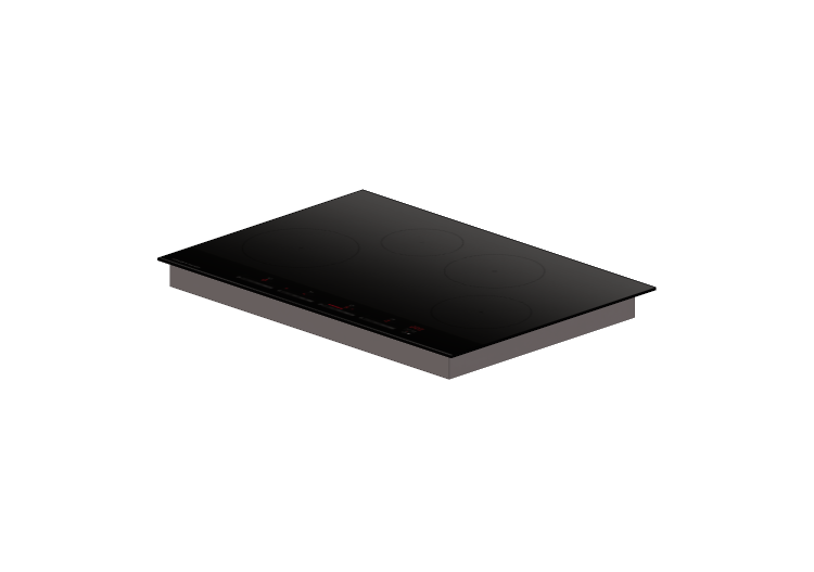 Elettrodomestici 3D - Piano cottura a induzione - Fisher &... Elettrodomestici 3D - Piano cottura a induzione - Fisher &...