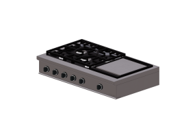 3D Haushaltger&auml;te - Gaskochfeld - Fisher & Paykel - CPV3 485GD L - CA US