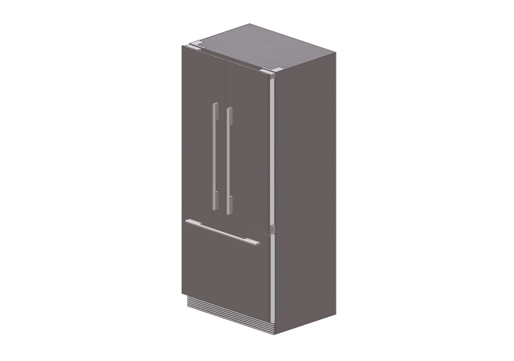 Eletrodomésticos 3D - Geladeira - Fisher & Paykel - RS80A1... Eletrodomésticos 3D - Geladeira - Fisher & Paykel - RS80A1...