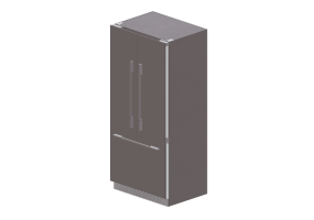 Electrom&eacute;nagers 3D - R&eacute;frig&eacute;rateur - Fisher & Paykel - RS80A1 - AU EU NZ