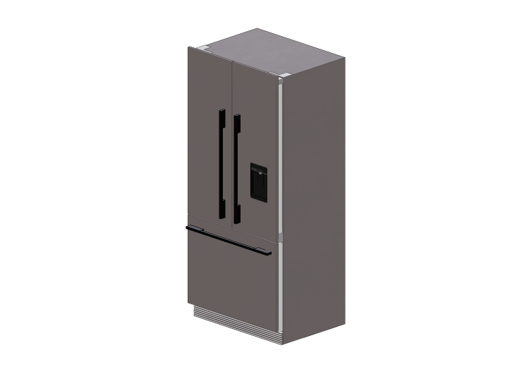 Eletrodomésticos 3D - Geladeira - Fisher & Paykel - RS80AU1... Eletrodomésticos 3D - Geladeira - Fisher & Paykel - RS80AU1...