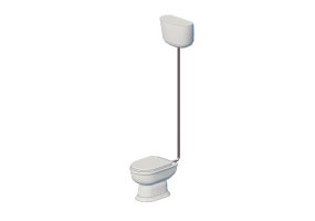 Vasos 3D - Vaso sanit&aacute;rio com caixa - Flaminia - 3010+2060 - Fidia