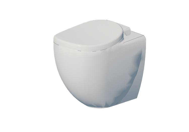 Vase 3D - Cuvette au sol - Flaminia - IO117 - IO - Flaminia Vase 3D - Cuvette au sol - Flaminia - IO117 - IO - Flaminia