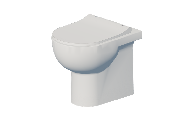 Vasos 3D - Vaso sanitário - Flaminia - QK117 - Quick -... Vasos 3D - Vaso sanitário - Flaminia - QK117 - Quick -...