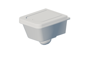 3D Vases - Wall hung wc - Flaminia - VL118 - Volo