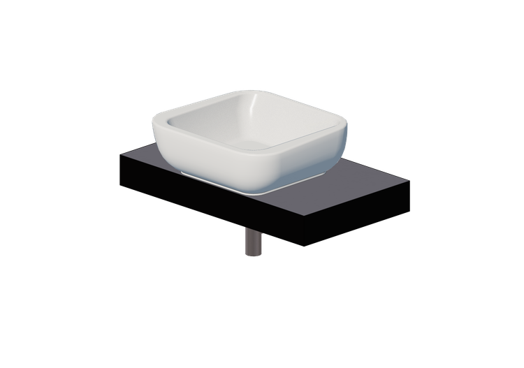 3D Sinks - Shelf with Wash Basin - Flaminia - F6CM51A -... 3D Sinks - Shelf with Wash Basin - Flaminia - F6CM51A -...