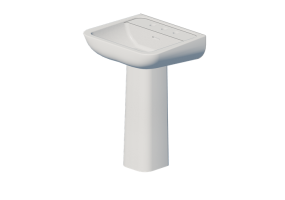 3D Sinks - Wash Basin with support - Flaminia - CM62L+CMC - Como