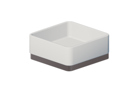 Lavabos 3D - Lavabo avec support- Flaminia - MWL40+MWS40 - MiniwashFly