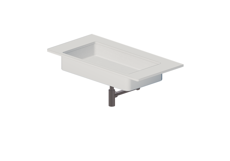Lavabos 3D - Lavabo avec support - Flaminia - FY75PC -... Lavabos 3D - Lavabo avec support - Flaminia - FY75PC -...