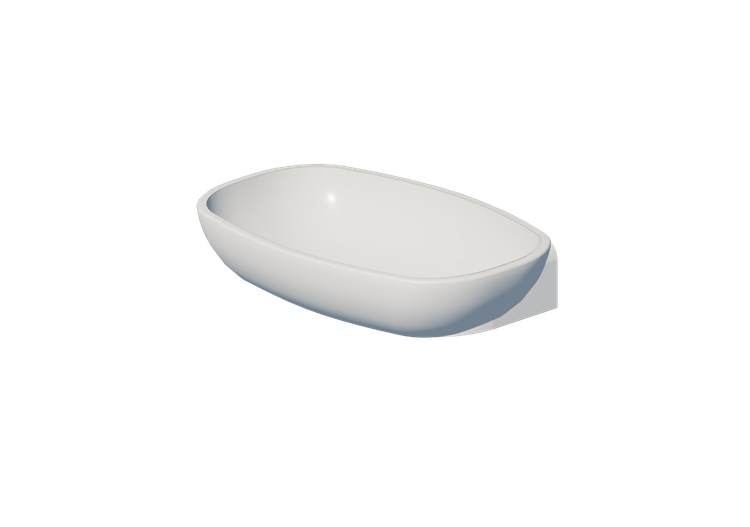 Lavabos 3D - Lavabo - Flaminia - ND60L - Nuda - Flaminia Lavabos 3D - Lavabo - Flaminia - ND60L - Nuda - Flaminia