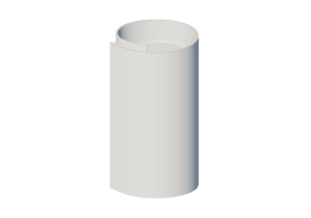 3D Waschbecken - Waschtisch - Flaminia - MR44C - Roll